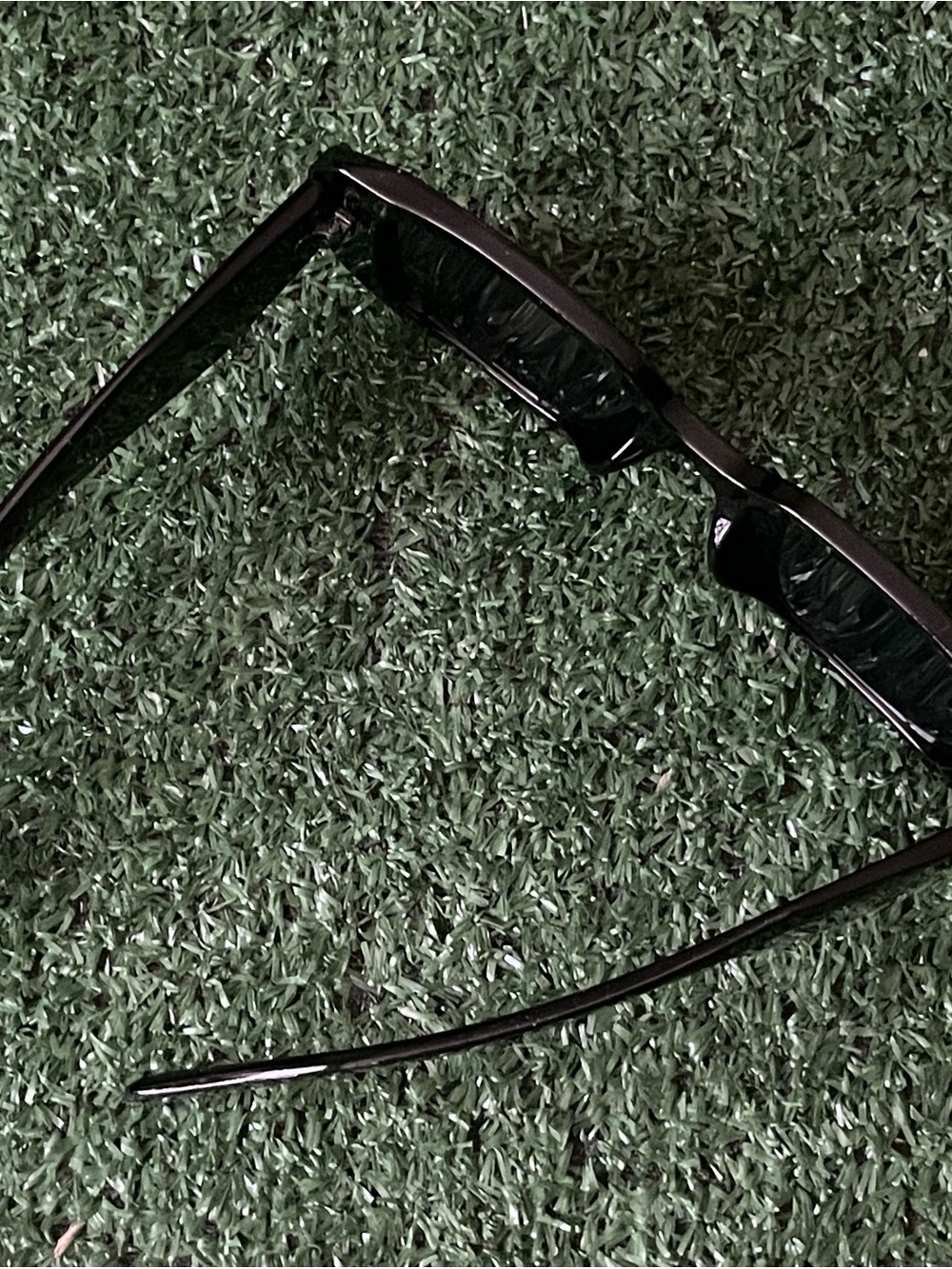 Prada Black Rectangular Sunglasses - Picture 4 of 4